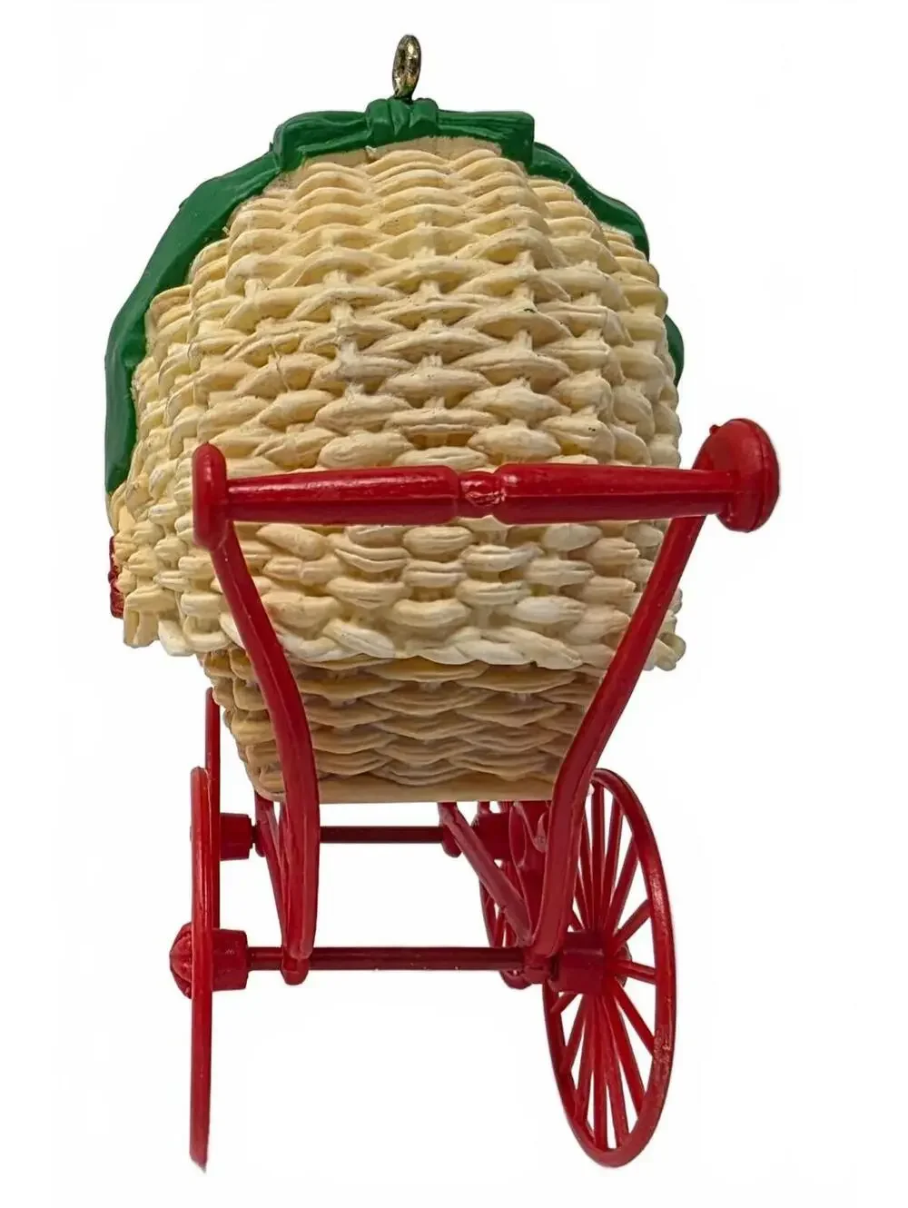 1983 Hallmark Grandchild's 1st Christmas Ornament Baby Carriage Boxed